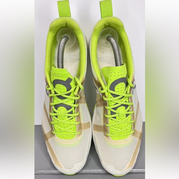 On Cloud Cloudracer Women’s 10.5 Running Shoes Cloudtec NO INSOLES Lime/Silver - Picture 10 of 16